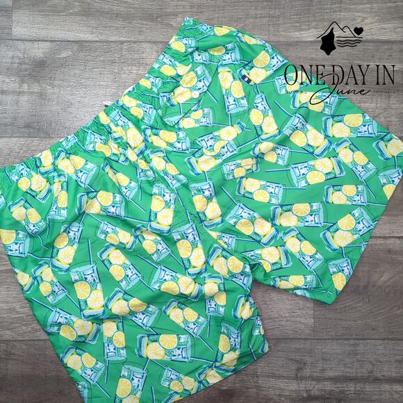 Crown & Ivy Lemon Boardshort Swim Bottom Size 3X - Picture 4 of 4